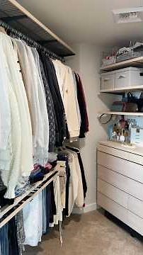 *ASMR* CLOSET ORGANIZING! #asmr #closet #organization #home #apartment #satisfying