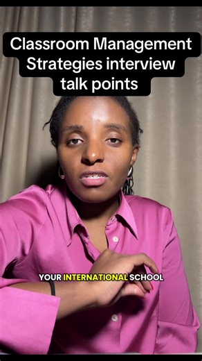 Ideas for Classroom management strategies that you can talk about in your interview. Our YouTube has detailed explanations of some of these strategies, be sure to check them out for inspiration, link in bio. #teachingabroad #internationalteacher #classroommanagement #TeacherTips #teacherinterview @shisbella