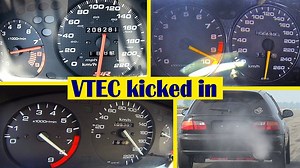 本田VTEC涡轮增压⧸Type R 加速与声浪 - vtec爆发瞬间