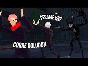GOJO y SUKUNA les INVADE la casa un MONSTRUO | Jujutsu kaisen VRCHAT