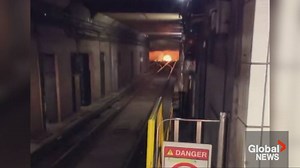 No injuries reported after fire breaks out at Toronto’s Bloor-Yonge Subway Station
