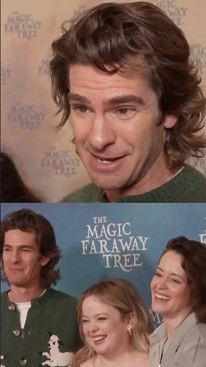 “This film is warm height” Andrew Garfield The Magic Faraway Tree UK Premiere!