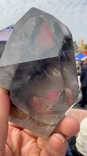 Big brookite rough and small polished one ❤️🔥👍 | Sara Crystal