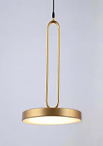 [Hot Item] Simple Living Room Small Chandelier Round Bedside Bedroom Pendant Lamp