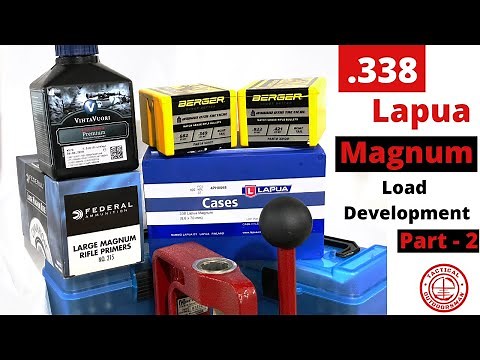 Part 2 - Load Development | 338 Lapua Magnum | Berger Bullet | Vihtavuori N570