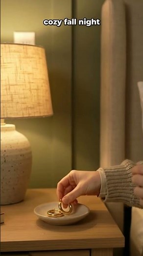 Cozy Fall Night Routine 🌙 My 10-Minute Wind-Down #shorts