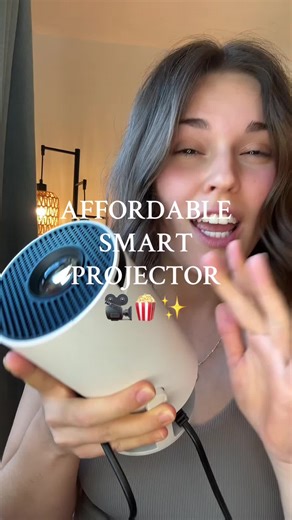 This smart projector is so fun! It’s high quality while still being affordable. It can stream all of your favorite services and has a huge crisp picture with clear sound. Great for a date night, drive-in at home, or a unique gift for the holidays coming up! #affordableprojector #affordablesmartprojector #highqualityprojector #projectorreview #holidaygiftguide #christmasgiftideas #christmaslist #movieprojector #fungiftideas #movienight #movienightideas #creatorsearchinsights Affordable smart proj