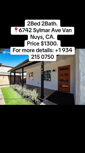 Spacious 2-Bedroom Home for Rent in Van Nuys, CA