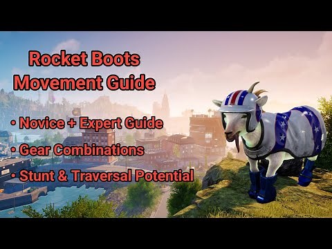Rocket Boots - Movement Guide | Goat Simulator 3