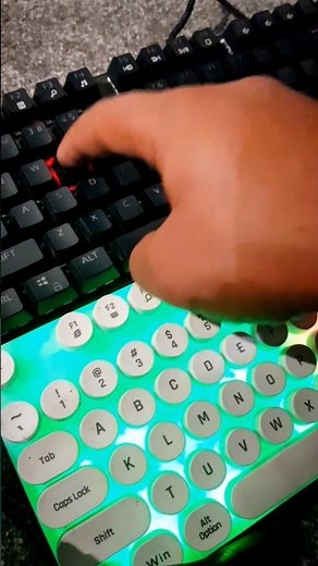 ABCD on qwerty keyboard vs ABC layout keyboard