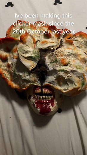 Creating a Clicker Mask Wall Decor | Bella Ramsay