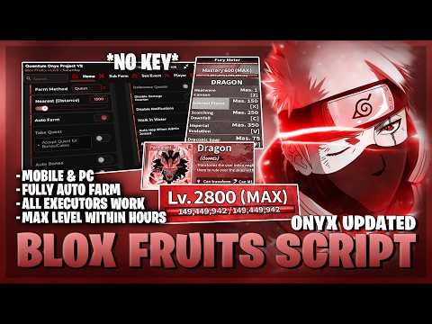 [💥 V2] Blox Fruits Script – NO KEY | AUTO FARM | AUTO BONES | AUTO MASTERY | FRUIT SNIPER