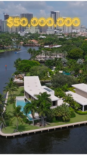 Jason Matouk on Instagram: "Arguably the most iconic Peninsula Estate in all of Fort Lauderdale, welcome to 516 Mola Ave. First time ever to Market, now asking $49,995,000. Listed by The Elmes Group of Compass. Full walkthrough tour is out now on YT. #luxuryhome #realestate #mansions #fortlauderdale #floridarealestate"