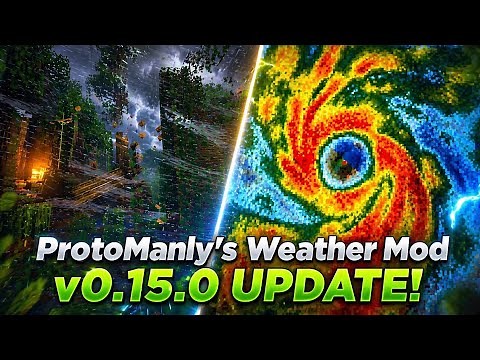 NEW Hurricanes & Tropical Storms! 🌀 Protomanly's Weather Mod v0.15.0 Update!