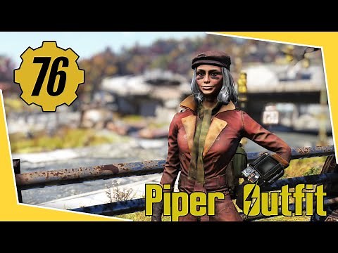 Fallout 76 - Piper Outfit! Appalachia Starter Bundle