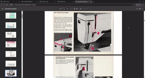 Pfaff Models 1221 and 1222 User Manual Download - Etsy