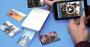 LifePrint brings photographs to life by embedding video within prints