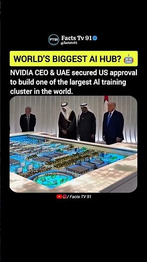 NVIDIA & UAE Building a Mega AI Hub 🤯