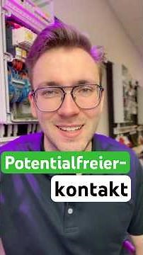 What is a potential-free contact? Simply explained! #shortvideo #apprenticeship #electricaltrades