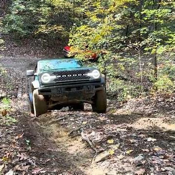 Bronco Off Rodeo: Super steep and slippery climb