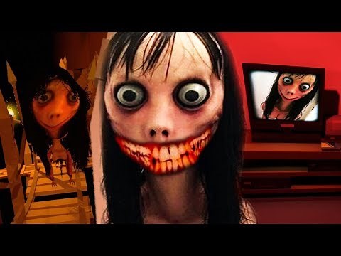 HIDE AND SEEK WITH MOMO..DONT LET HER FIND YOU! || MOMO 2 Creepypasta Horror Game