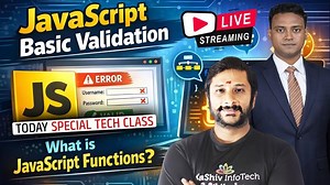 🚨 LIVE: JavaScript Basic Validation Tutorial | Functions in Java Script | Kaashiv Infotech | KaaShiv InfoTech