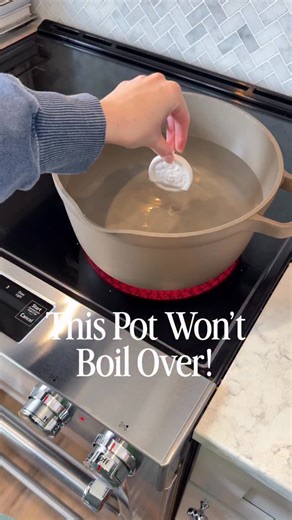 Sweet Savings and Things®️ on Instagram: "⭐️ Comment “POT” and I’ll send you the link to this ceramic boil-over stopper! ✨ This sits inside the pot and helps prevent water from boiling over by disrupting bubbles as they rise! It’s especially helpful for pasta, noodles, soups, and anything that tends to foam up and spill. The ceramic design is heat-safe and works quietly in the background while you cook. A simple tool that saves your stovetop from constant mess and cleanup. ⭐️ You can also shop b
