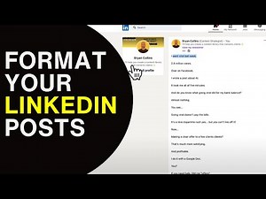 How to Format LinkedIn Posts for MAX Engagement