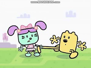 Daizy Grabs Wubbzy's Tail