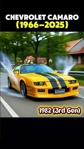 This Is How Camaro Changed Forever! ⚡ (1966–2025)
