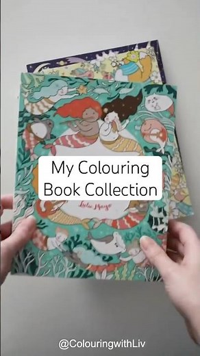 My Adult Colouring Book Collection. Which ones do you have from this list? #adultcoloringbook #books