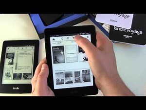 Setting up Amazon Kindle Voyage and a quick test