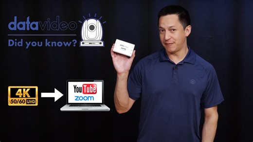 Did You Know? Datavideo Launches CAP-4 4K HDMI to USB-C Capture Box Take your live streaming, video conferencing, and content creation to the next level with the Datavideo CAP-4. This powerful yet compact capture device lets you easily convert a 4K HDMI signal into a high-quality USB-C output that works seamlessly with your laptop or computer. Perfect for creators, educators, gamers, and professionals, the CAP-4 delivers crystal-clear video and audio straight into popular platforms like Zoom, Mi