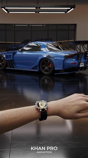 Rotary engine watch design #rx7 #rotaryengine #engine #mazdarx7 #watch