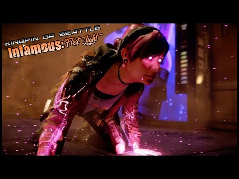 Infamous: First Light | Kingpin of Seattle | 4K Story Gameplay Walkthrough |