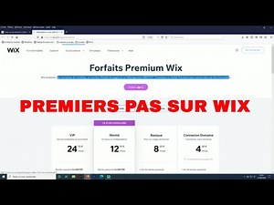 CREER un site internet avec WIX : MON premier SITE WEB ?