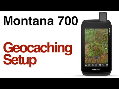Garmin Montana 700 700i 750i- How To Register Device For Geocaching & Log A Find