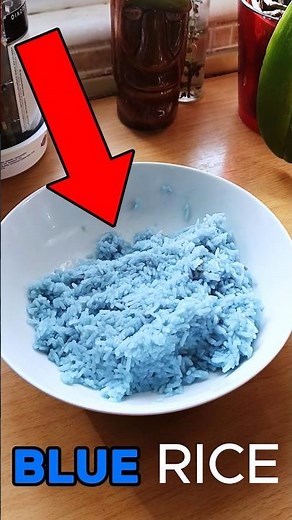 How to Make BLUE Rice!