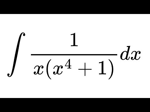Integral of 1/x(x^4 + 1)