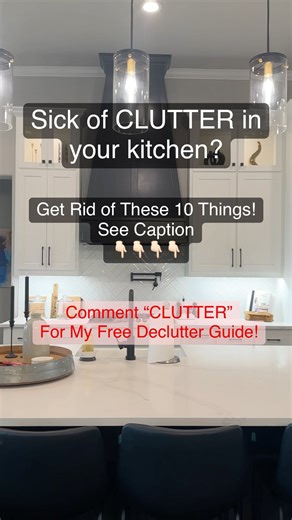🍽️ Struggling to find space in your kitchen cabinets and drawers? 🤔 It’s time to declutter and organize! Here are 10 things you should get rid of to kickstart your decluttering journey: 1. 🌿 Old or expired spices and condiments 2. 🍽️ Chipped or mismatched dishes and cups 3. 🧰 Unused kitchen gadgets and appliances 4. 🍴 Duplicate utensils and cooking tools 5. 📚 Outdated cookbooks or recipe cards 6. 🥡 Cracked or stained plastic containers 7. 🛍️ Excess plastic grocery bags 8. 🍵 Broken or u