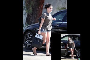 Ariel Winter run errands after sick