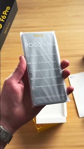 POCO F6 Pro Unboxing – The New Flagship Killer 🔥 #smartphone #unboxing #tech