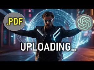 ChatGPT Upload PDF Files easy how-to [ Two Method Tutorial ]