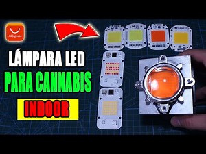 Como ARMAR Panel LED COB Full spectrum 50W Para Cultivo