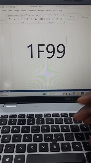 PARROT 🦜 MS Word Symbol Keyboard Shortcut Key #shorts