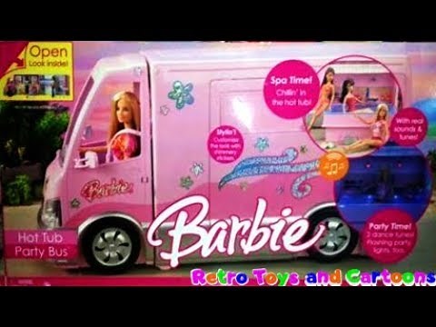 Barbie Hot Tub Party Bus Commercial Retro Toys and Cartoons
