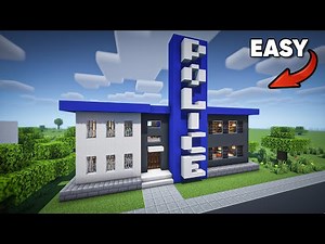 Minecraft police station - Tutorial