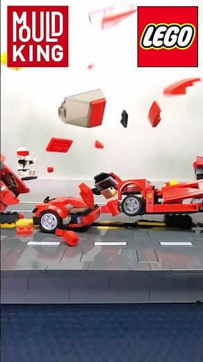 LEGO VS Mould King 💥 1 Ferrari F40 (76934) ⚠️ VS ⚠️Rosso Corsa F40 (27038)