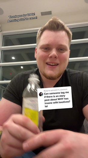 Chandler Sheldon's Laxative Challenge Journey