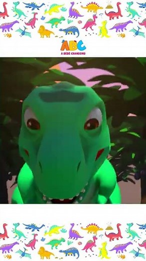 La Chanson Des Dinosaures - Dinosaur Song #Shorts | Comptine dessins animés